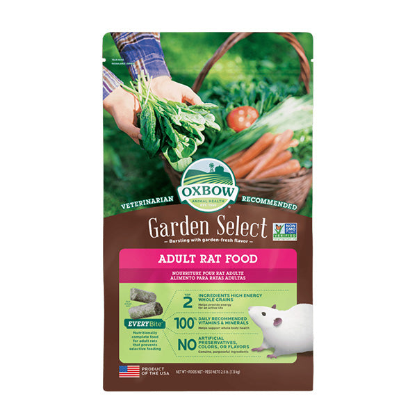 Oxbow Animal Health Garden Select Adult Rat 2.5 LB