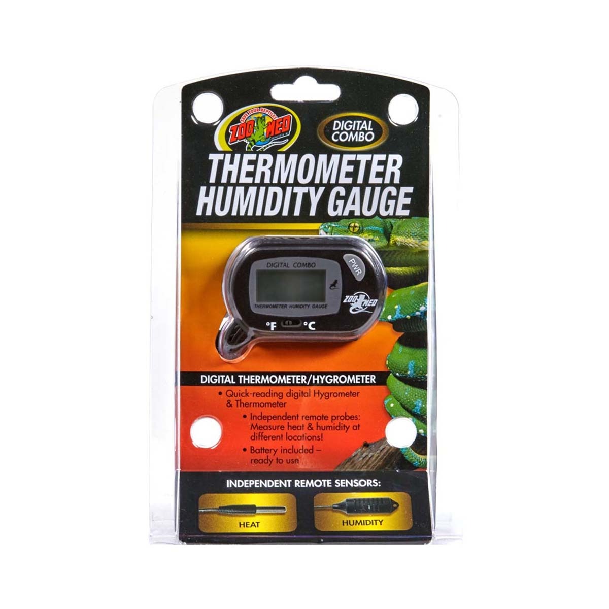 Digital Thermometer/Hygrometer for Reptiles and Amphibians