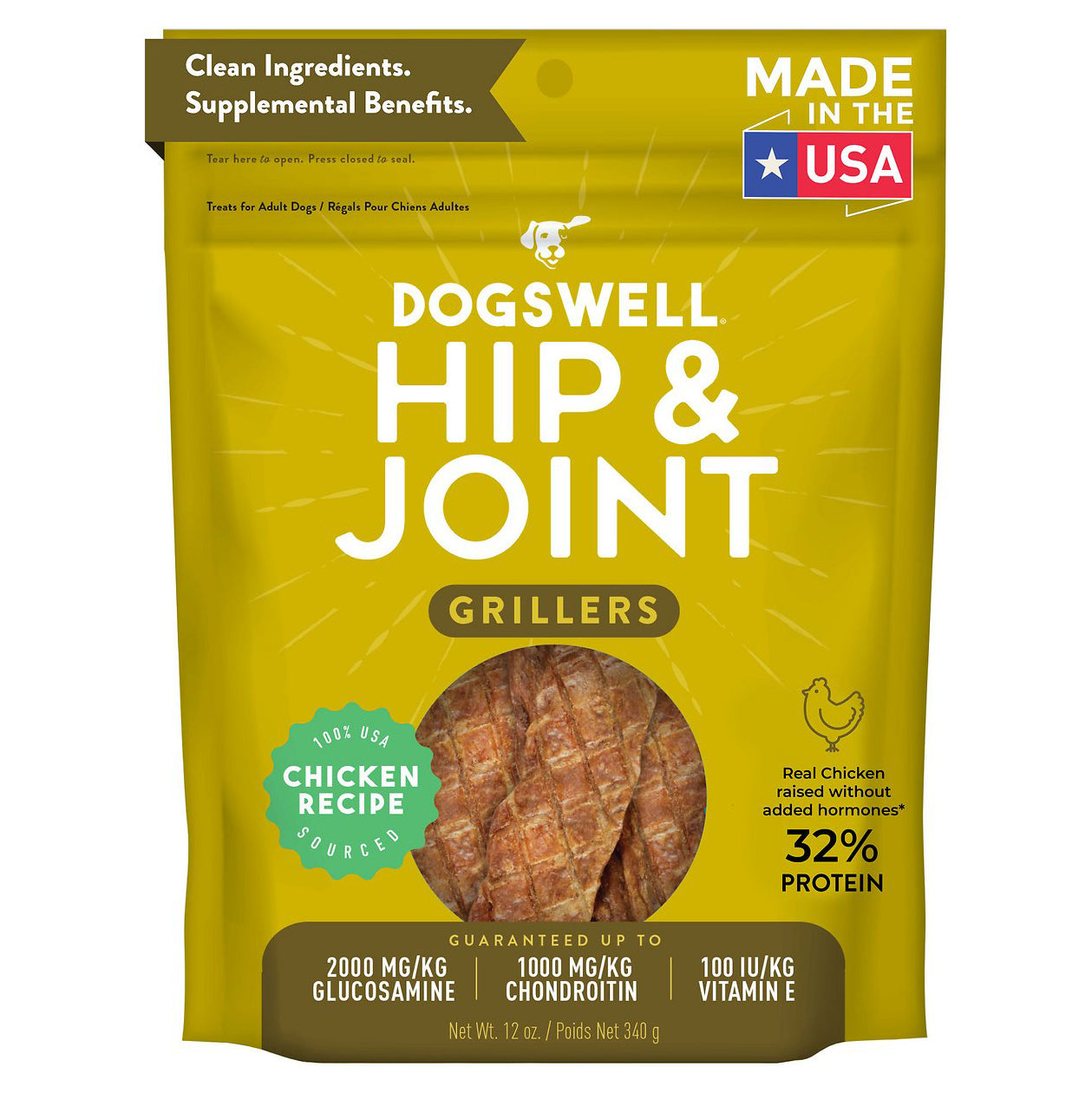 Dogswell Hip & Joint Grain Free Griller Chicken 12 OZ