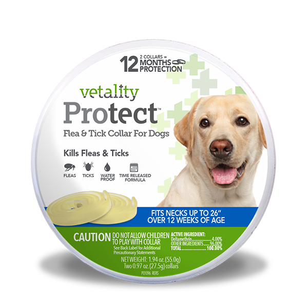 Vetality Protect Flea & Tick Collar Up to 26 IN