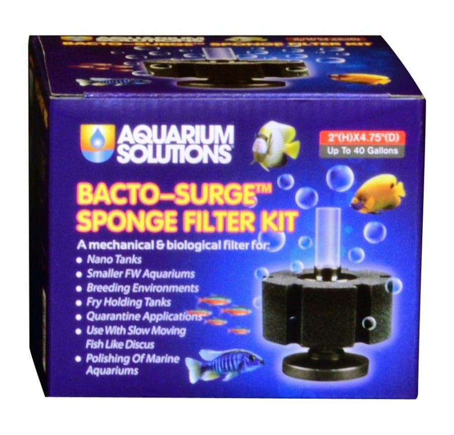 Aquarium Solutions Bacto-Surge Sponge Filter Kit