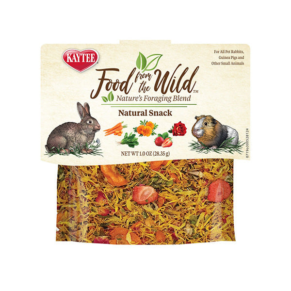 Kaytee Food from the Wild Treat Foraging Rabbit and Guinea Pig 1 OZ