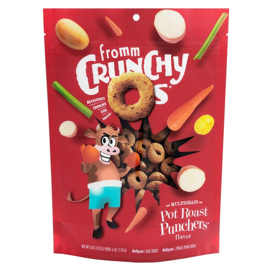 Fromm Crunchy O's Pot Roast Punchers Flavor Treats 6 OZ – Zamzows
