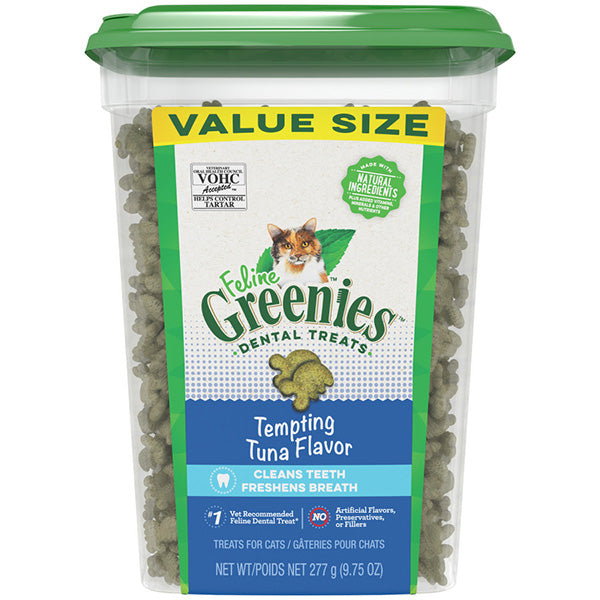 Feline Greenies Tempting Tuna Flavor Value Size 9.75 OZ
