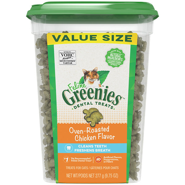 Greenies Feline Dental Chicken 9.75 OZ