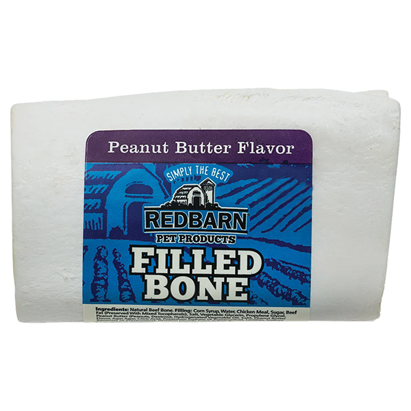 Redbarn Filled Bone Natural Peanut Butter SM