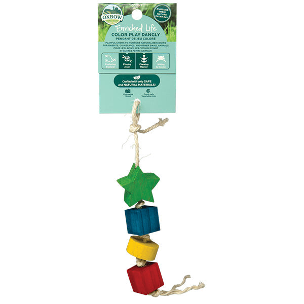 Oxbow Color Play Dangly for Small Animals