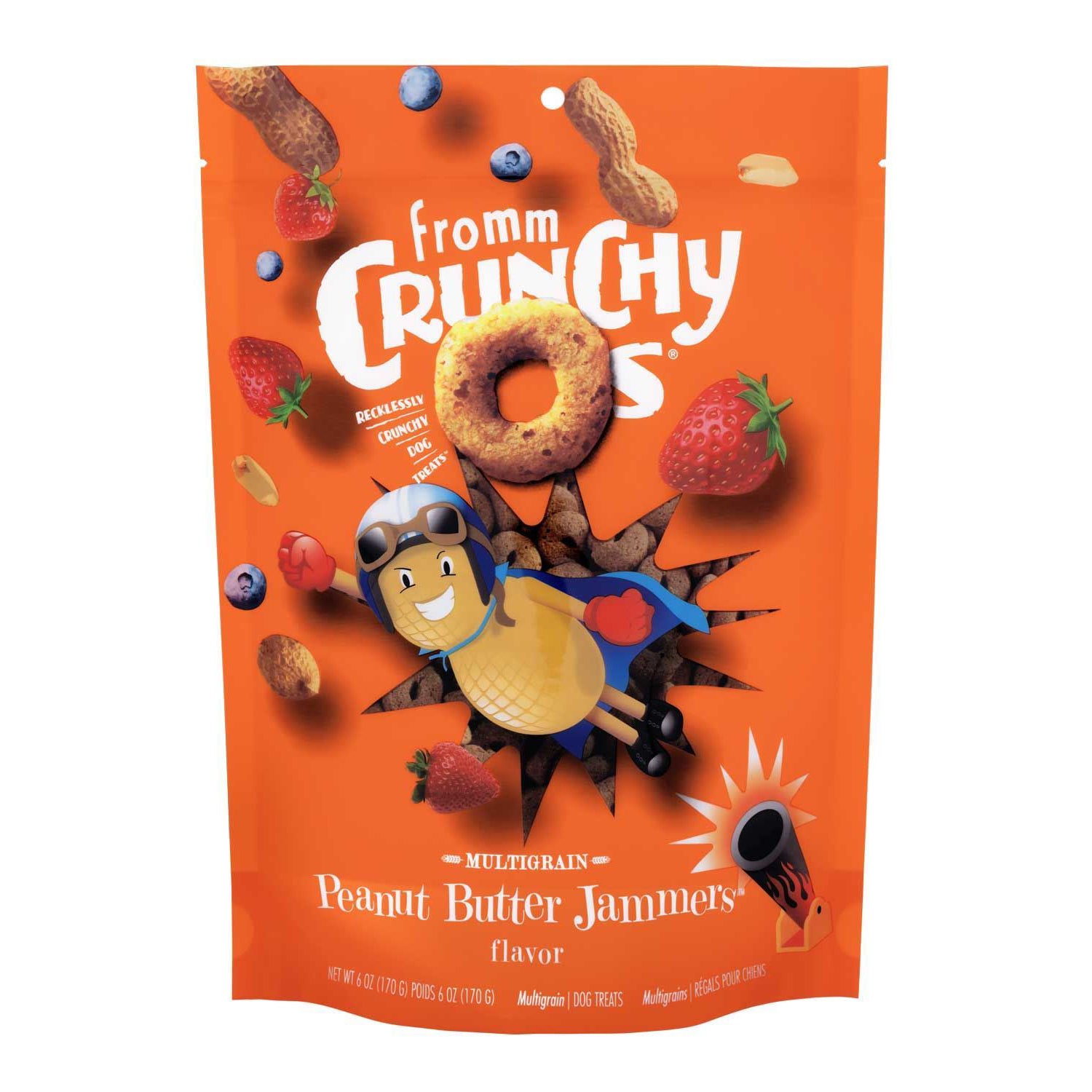 Fromm Peanut Butter Jammers Crunchy O's 6 OZ