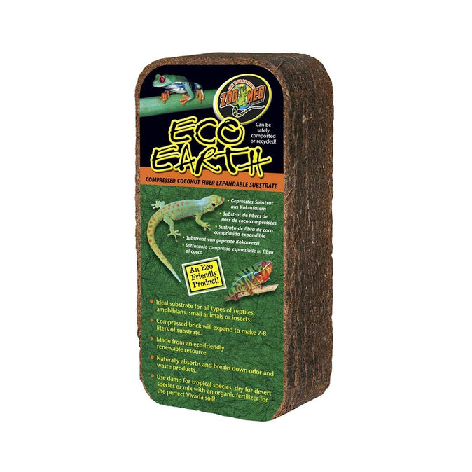 Zoo Med Earth Bedding Brick Compressed Coconut Fiber
